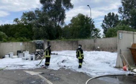 Fire at Ecological Station in Sorbolo Successfully Put Out