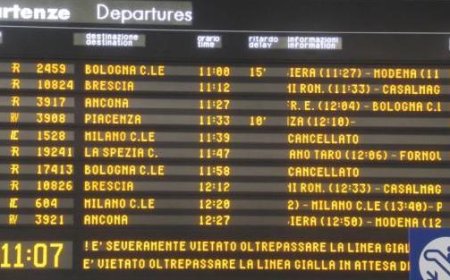Parma Station Faces Continued Train Cancellations, ‘Arrows’ Diverted to High-Speed Line