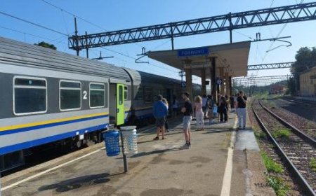 Zug “La Freccia della Versilia” aufgrund schlechten Wetters in Fornovo festgehalten