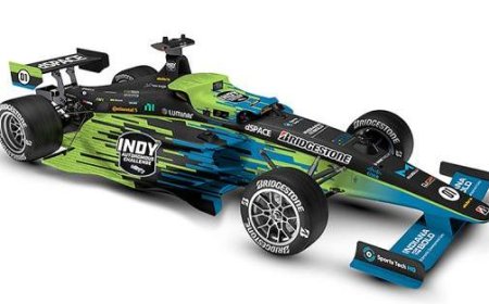 Nouveau record pour la voiture autonome du Politechnique au Royaume-Uni : c’est l’Indy Autonomous Challenge Dallara AV24