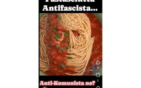 Stadtratsmitglied postet Pasta mit Mussolinis Gesicht auf Social Media: Kontroverse in Reggiano