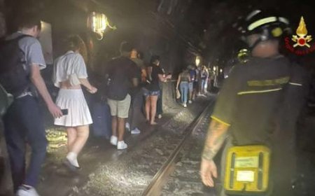 Évacuation d’un train dans un tunnel à Gênes : peur pour 48 passagers