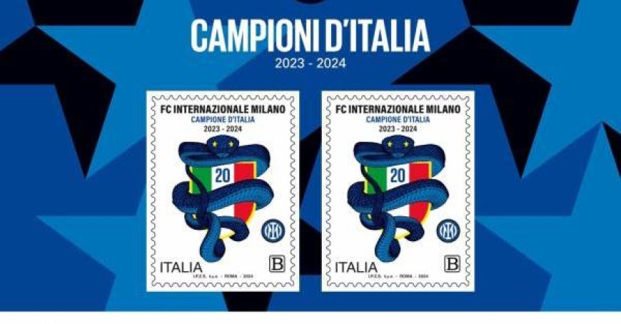 Lancement d’un timbre commémoratif pour le titre de champion de l’Inter