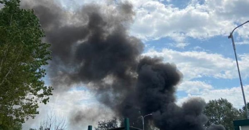 Incendie à la station écologique de Sorbolo : Appel du maire Cesari à rester à distance et à garder les fenêtres fermées