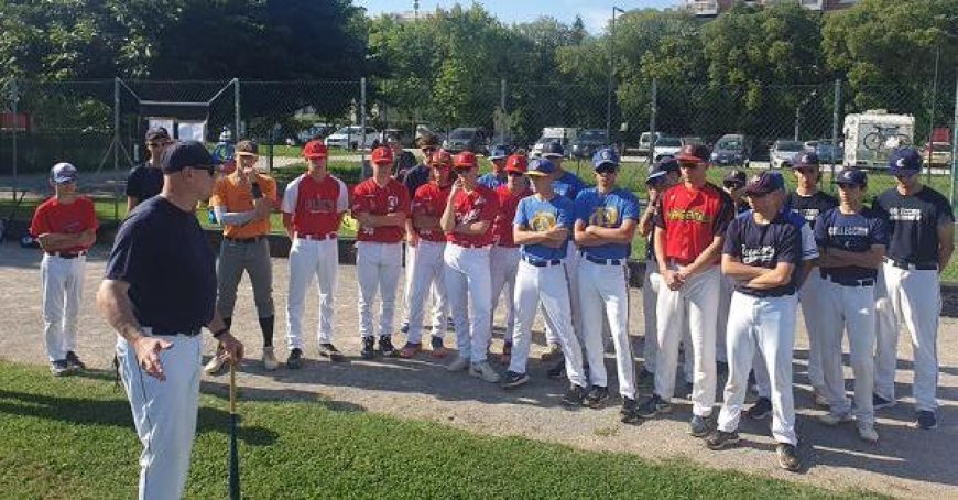 Un succès pour le “clinic” organisé avec la Cervelli Academy et la Fondation de Baseball Italo-Américaine