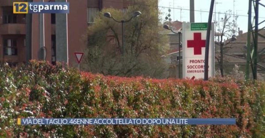 46-Jähriger in der Via del Taglio nach Streit niedergestochen – Schauen Sie sich den Bericht von 12Tv Parma an