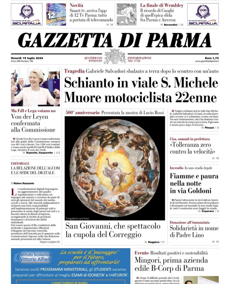 Front Page News from Today’s Gazette Revealed