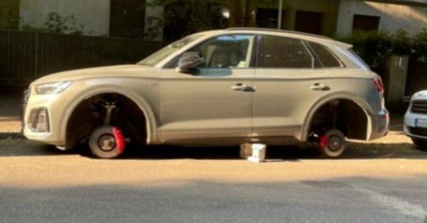 Wheelie thieves caught in the act