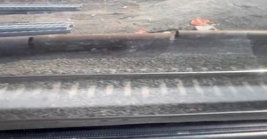 Une semaine après l’accident qui n’a miraculeusement causé aucun blessé grave