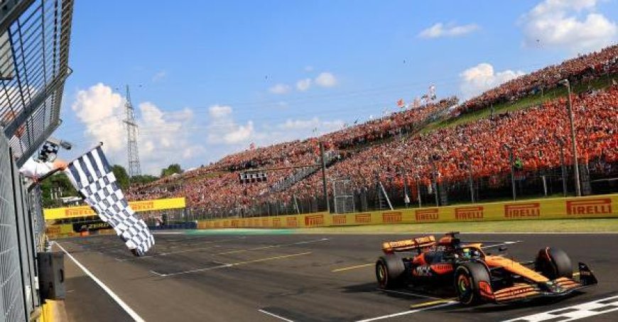 McLaren réalise un doublé en Hongrie, Ferrari quatrième et sixième