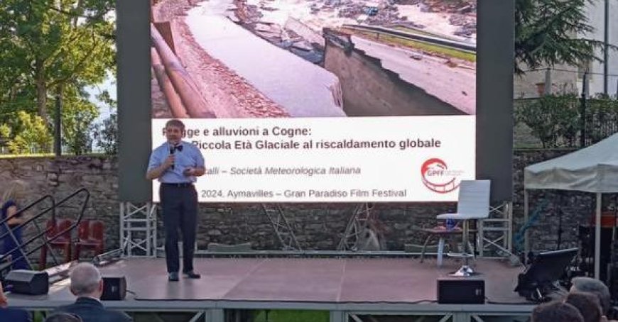 Le météorologue Luca Mercalli : “Un septième de la pluie annuelle est tombé à Cogne en 6 heures”
