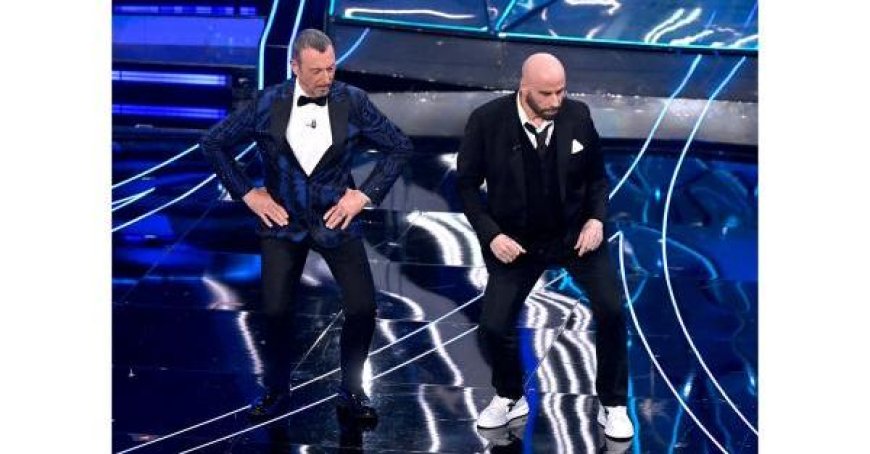 La Rai condamnée à une amende de plus de 200 000 euros pour une publicité occulte de John Travolta à Sanremo 2024