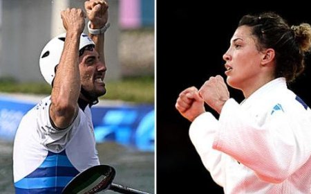 Deux médailles d’or pour De Gennaro-Bellandi en un quart d’heure à Roncadelle en kayak et judo 78 kg