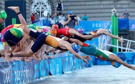 Athlète à l’hôpital après un plongeon dans la Seine, la Belgique retire l’équipe de triathlon