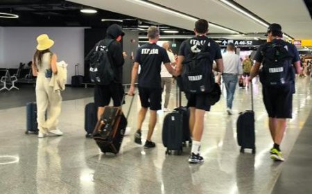 Hochspringer Tamberi ist aus Fiumicino abgereist