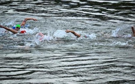 L’annulation de l’entraînement de natation en raison de la pollution persistante de la Senna