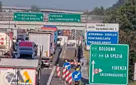 Accident sur l’A1 : embouteillage de 4 km entre Fidenza et le carrefour de l’A15