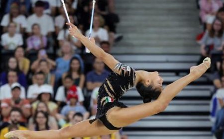 Sofia Raffaeli remporte le bronze en rythmique à Paris