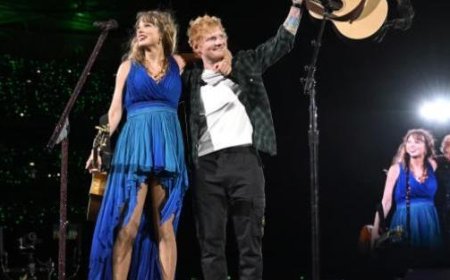 Taylor Swift live in London: Überraschungsgast Ed Sheeran – Video
