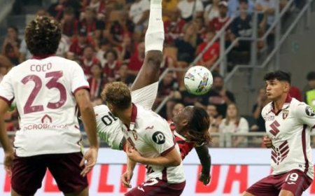 Série A : Soirée de matchs nuls avec Milan-Torino 2-2 et Empoli-Monza 0-0