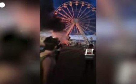Feuer an Riesenrad in Leipzig: 23 Verletzte – Das Video