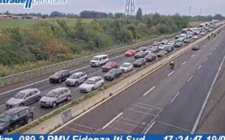 Unfall zwischen Parma und Fiorenzuola: 8 Kilometer Stau Richtung Mailand