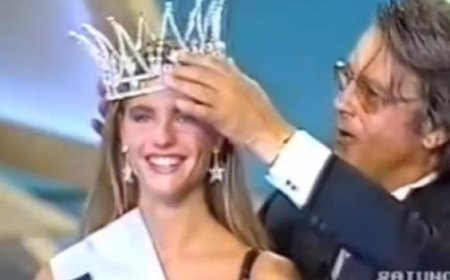 Alain Delon Crowns Martina Colombari Miss Italy 1991 in Heartwarming Video Tribute to the Actor