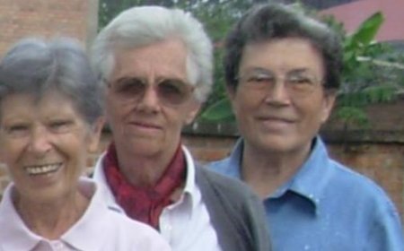 Dix ans après le massacre, la supérieure des Saverianes Giordana Bertacchini recherche toujours justice pour Olga, Lucia et Bernardetta