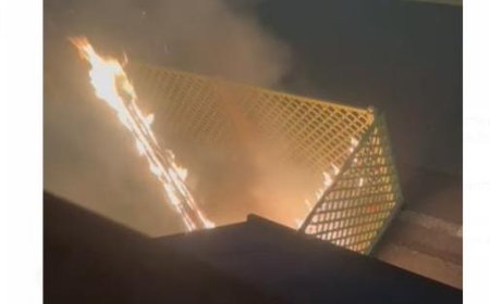 Incendie de tables et de terrasses d’un restaurant dans la rue Paganini, les pompiers à l’œuvre – Vidéo
