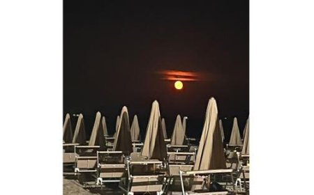 Die “Supermond” vom Leser Pietro gesehen