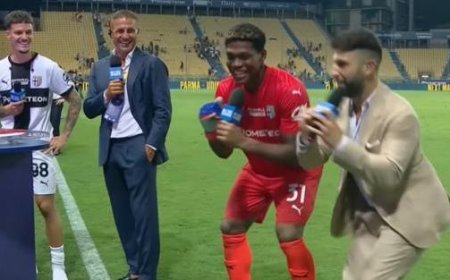 Il Parma gewinnt und Suzuki tanzt live auf CBS, bereits als “Zion Tik Tok Dance” umbenannt – Video
