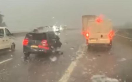 Violente tempête de grêle dans le Bresciano, des rues blanchies – Vidéo
