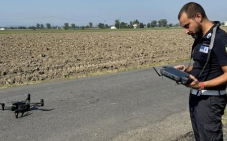 Les drones de la police locale de Busseto Soragna s’envolent haut
