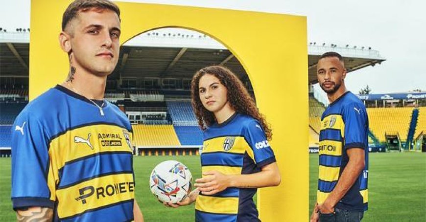 Vorstellung der neuen Parma Fußballtrikots