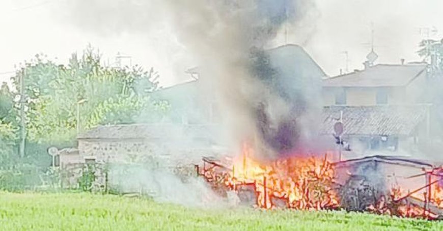 Incendie d’un garage à Vignale