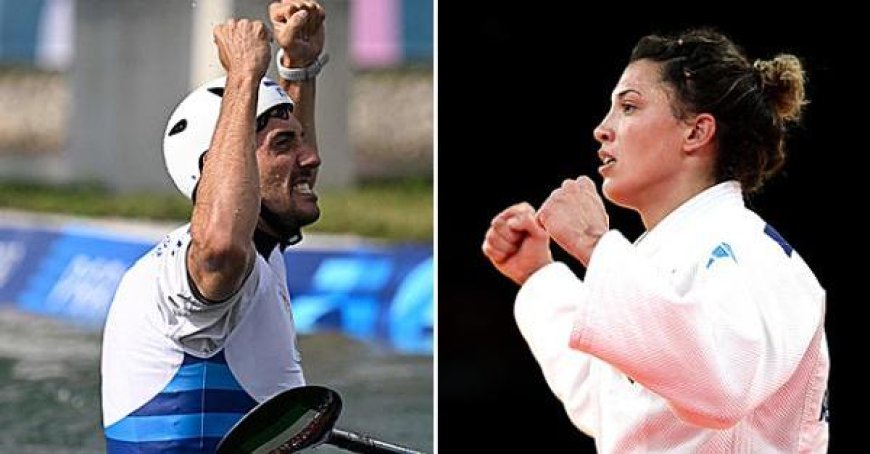 Deux médailles d’or pour De Gennaro-Bellandi en un quart d’heure à Roncadelle en kayak et judo 78 kg