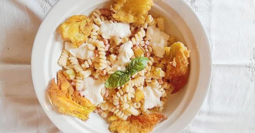 Fusilli mit Zucchini und Schinken: Ein köstliches italienisches Gericht