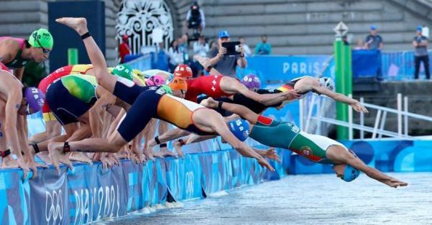 Athlète à l’hôpital après un plongeon dans la Seine, la Belgique retire l’équipe de triathlon