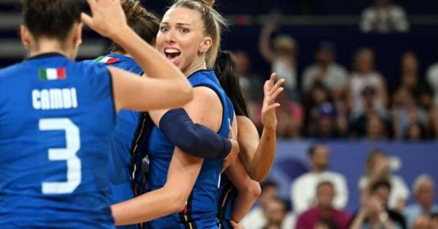 Italy’s Women’s Volleyball Team Soars into Semifinals