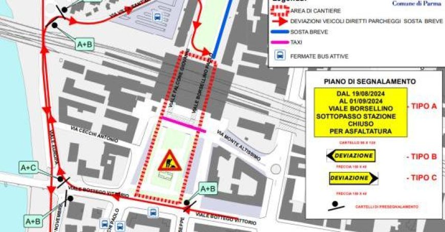 Straßenbelag in Bahnhofsnähe erneuert, Verkehrswende (Die Karten)