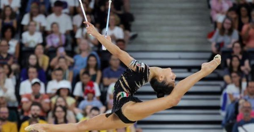 Sofia Raffaeli remporte le bronze en rythmique à Paris