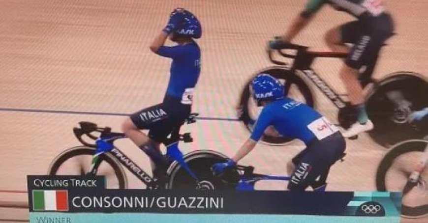 L’Italie remporte l’or dans la Madison féminine de cyclisme sur piste avec Chiara Consonni et Vittoria Guazzini
