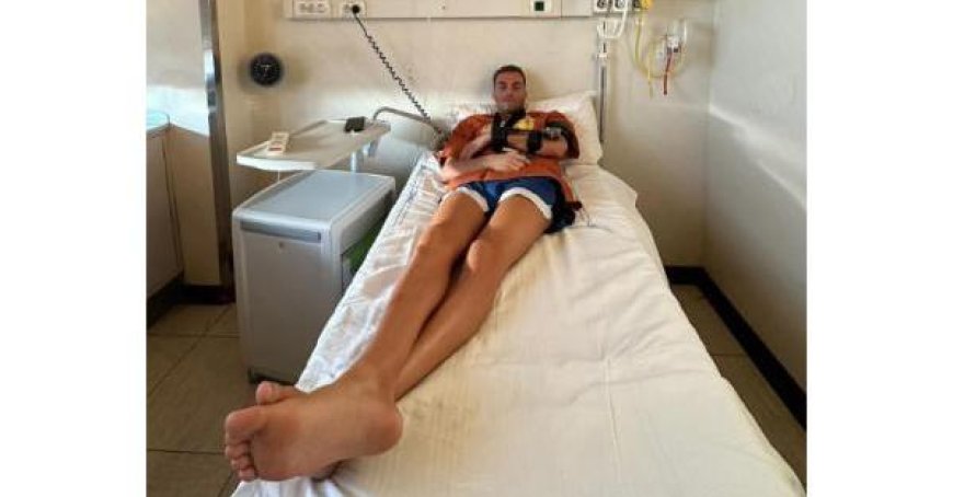 Paltrinieri : “Je me suis fracturé le coude, je reviendrai bientôt”