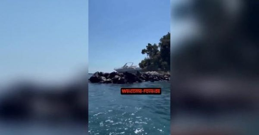 Skipper ivre fait échouer son bateau sur les rochers – Vidéo