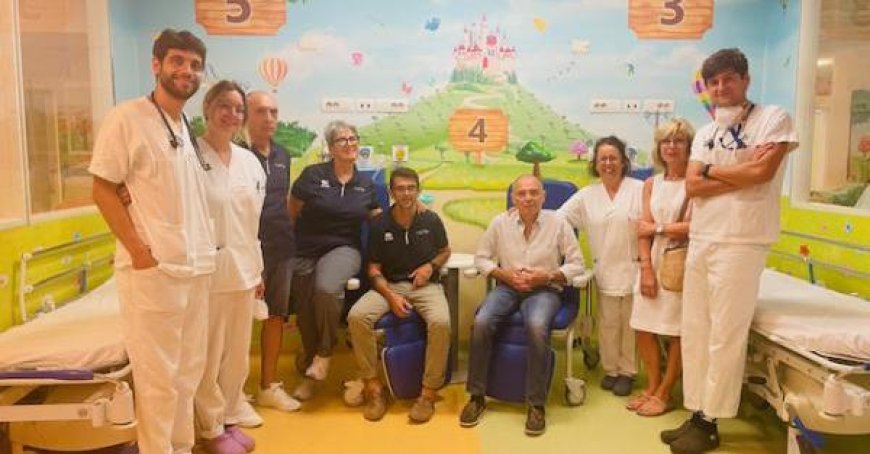 Cral Tep und Bolzoni Workshop: Spende zur Verbesserung der Aufnahme in der Pädiatrischen Notaufnahme im Kinderkrankenhaus