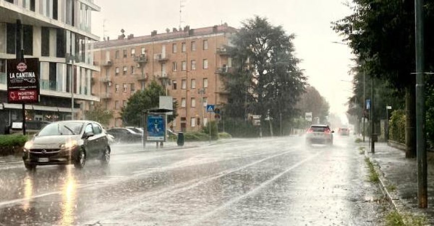Tempête lors de la veille de l’Assomption à Parme