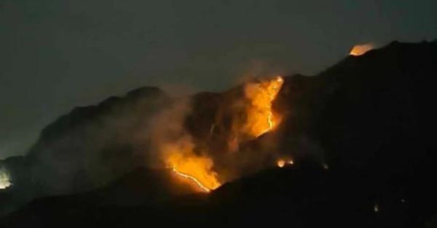 Feuer in den Apuanischen Alpen: Canadair im Einsatz, Touristen evakuiert