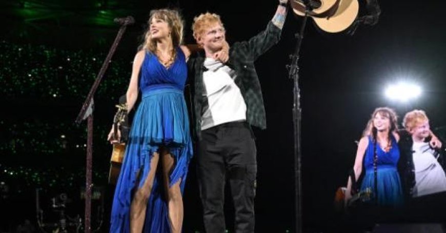 Taylor Swift live in London: Überraschungsgast Ed Sheeran – Video