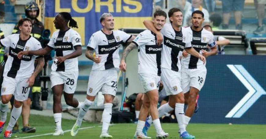 Parma-Fiorentina: Crusaders führen am Ende der ersten Halbzeit mit 1-0 durch ein Tor von Man – Foto