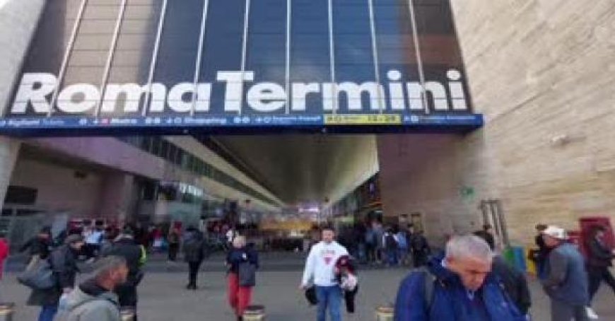 Découverte d’un corps de femme à Rome Termini, trains suspendus